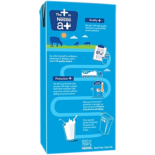 Nestle A+ Toned Milk, 1 L