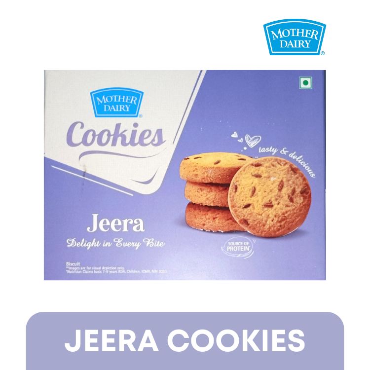 Mother Dairy Jeera Cookies, 150 g