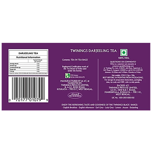 Twinings Origins Darjeeling Tea, 25 Bags