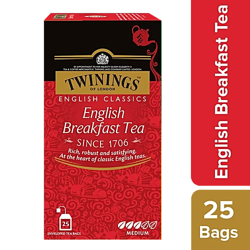 Twinings English Breakfast Tea, 25 Bags