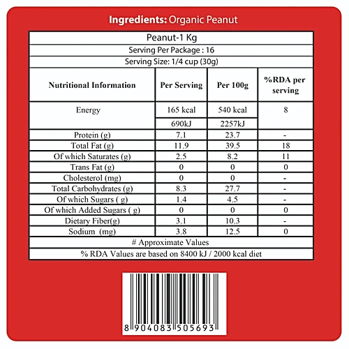 24 Mantra Organic Raw Peanut
