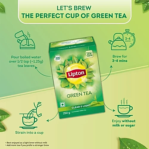 Lipton Green Tea – Clear & Light, 250 g