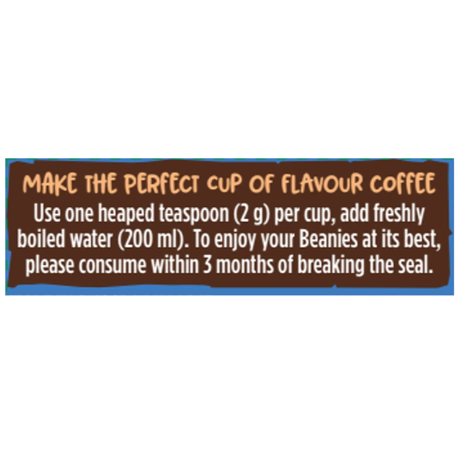 Beanies Flavour Instant Coffee - Nutty Hazelnut, 50 g Bottle