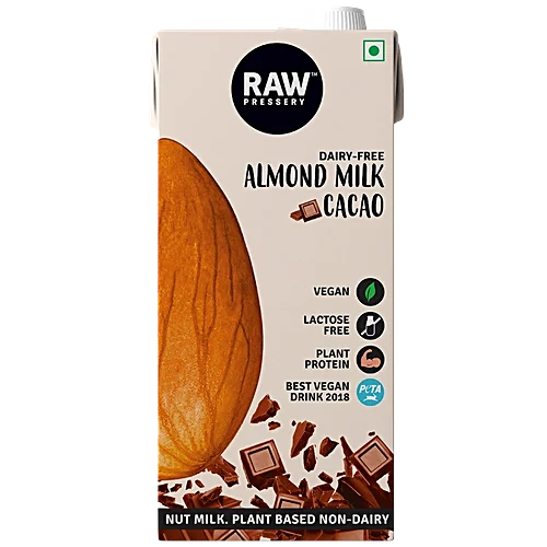 Raw Pressery Almond Beverage Cacao, 1 L