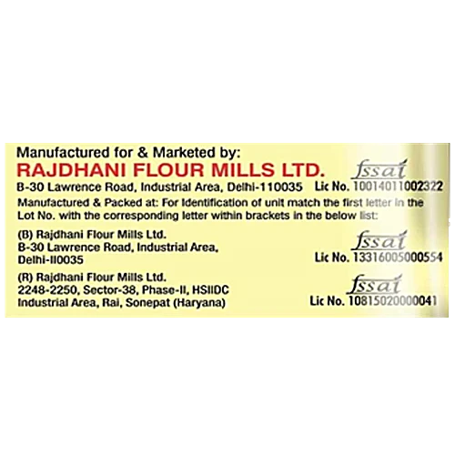 Rajdhani Chana Sattu, 500 g Pouch