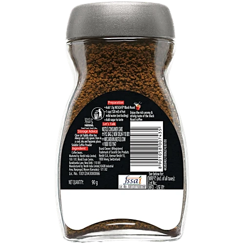 Nescafe Classic Black Roast Coffee, 90 g