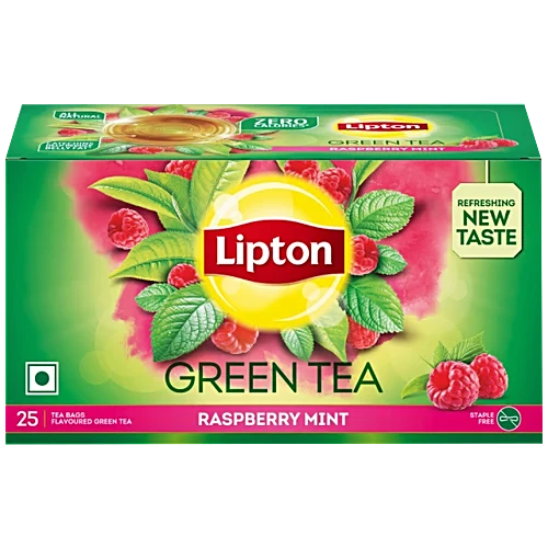 Lipton Raspberry Mint Green Tea, 25 Bags