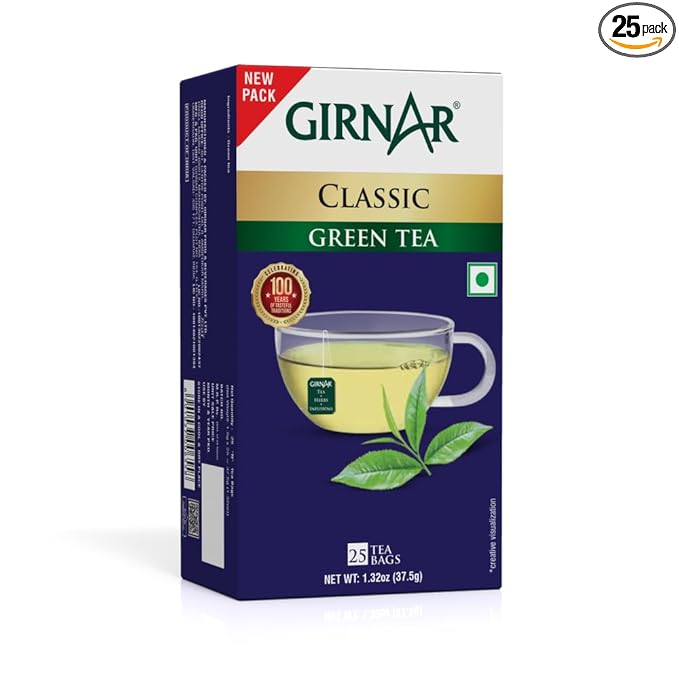 Girnar Classic Green Tea, 25 Bags