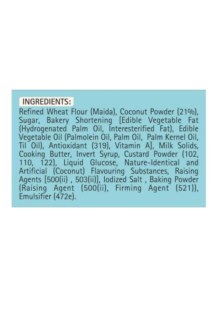 Mother Dairy Coconut Cookies,150 g