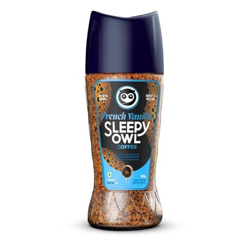 Sleepy Owl French Vanilla Premium Instant Coffee, 100 g