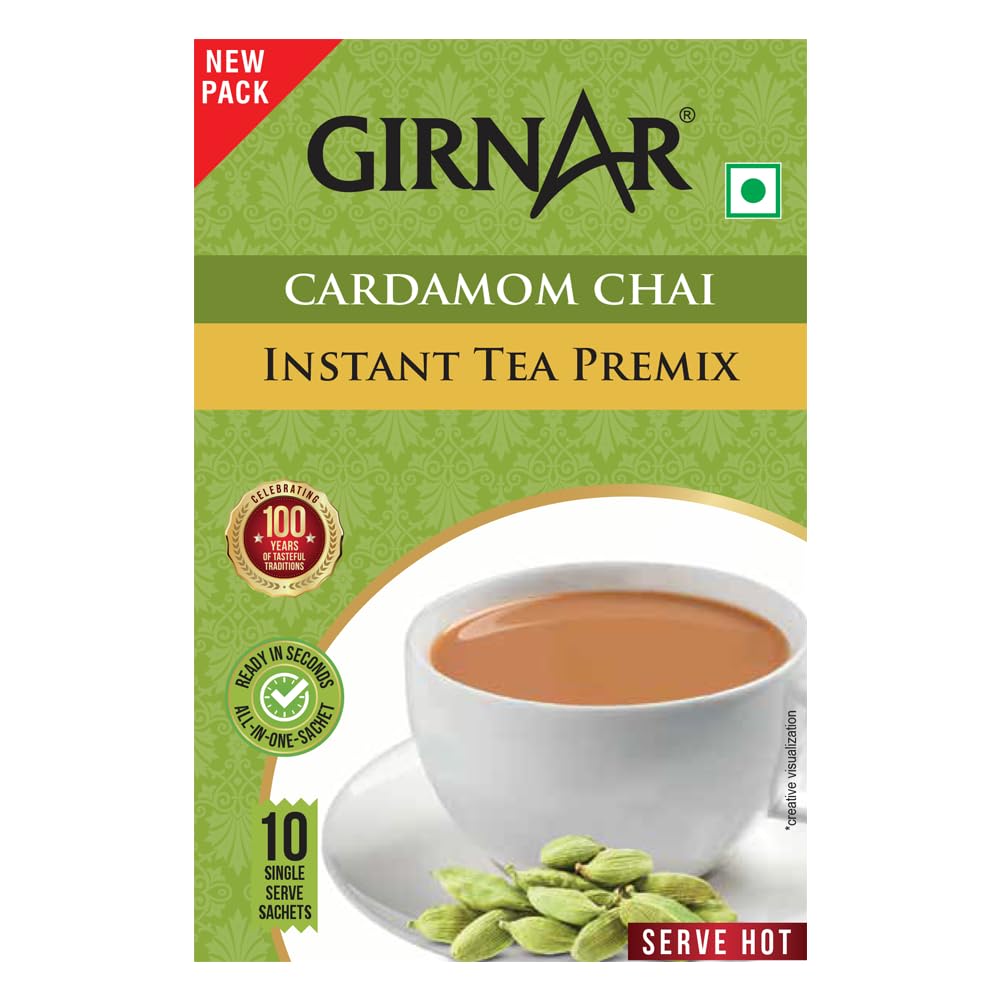 Girnar Instant Premix Cardamom (10 Sachets)