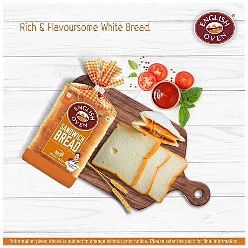 English Oven Sandwich Bread, 400 g Pouch - Image 6