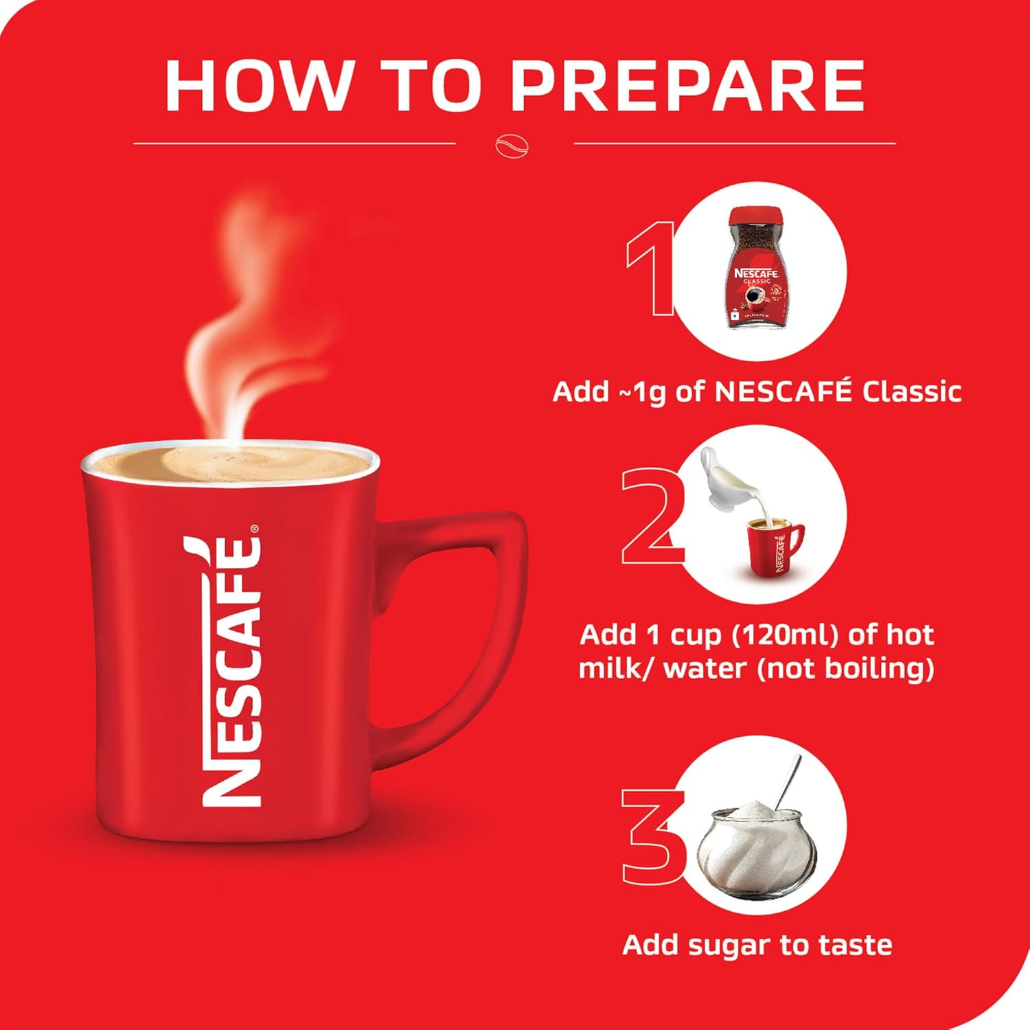 Nescafe Classic Coffee, 180 g