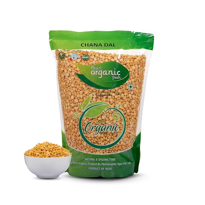 Pearl Organic Fresh Organic Chana Dal