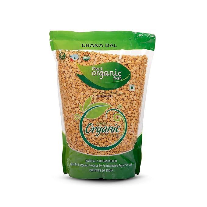 Pearl Organic Fresh Organic Chana Dal