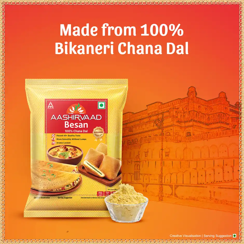 Aashirvaad Bikaneri Chana Dal Besan, 1 kg