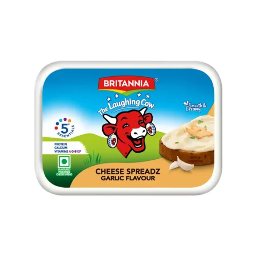 Britannia The Laughing Cow Cheese- Roasted Garlic Spread, 200 g