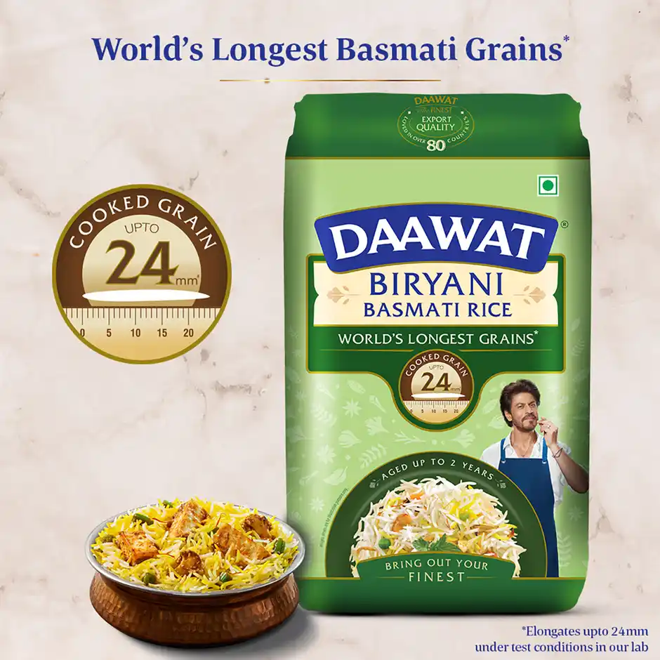 Daawat Biryani Rice, 1 kg