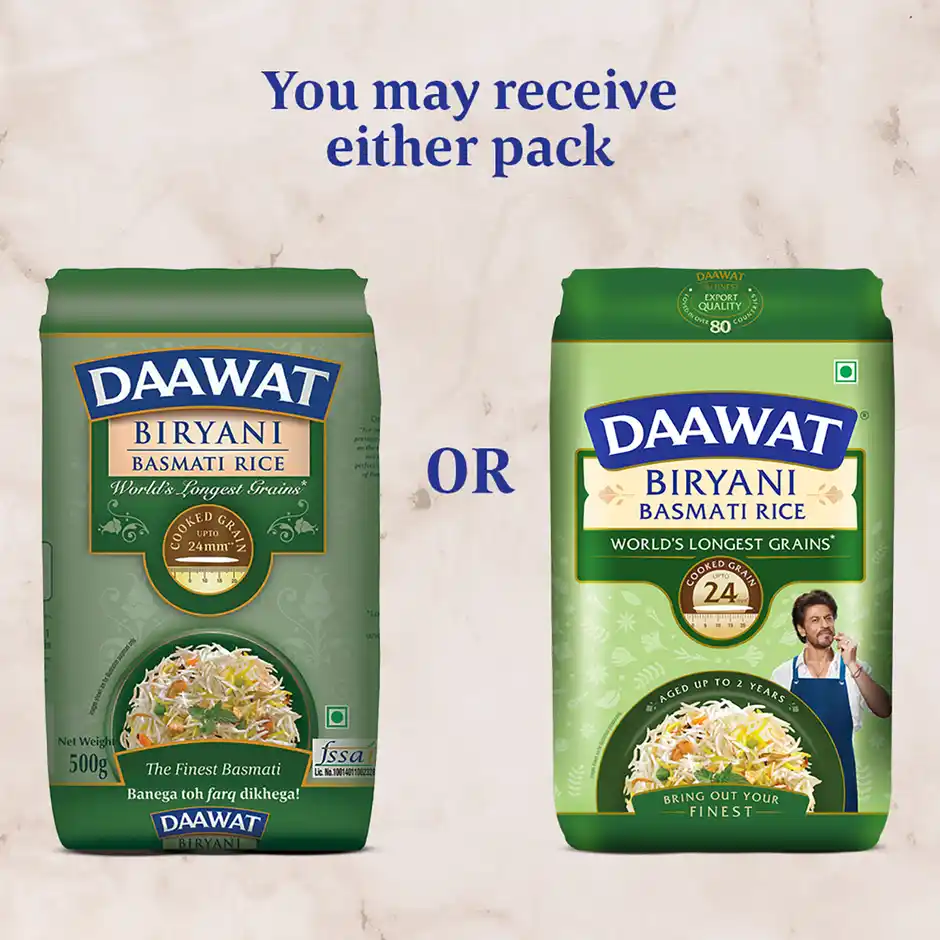 Daawat Biryani Rice, 1 kg