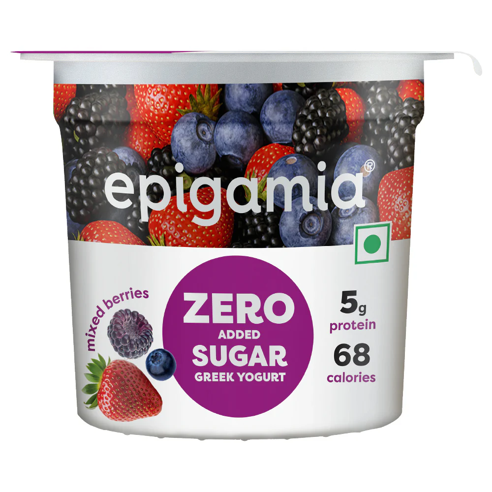 Epigamia Mixed Berries Greek Yogurt, 85 g