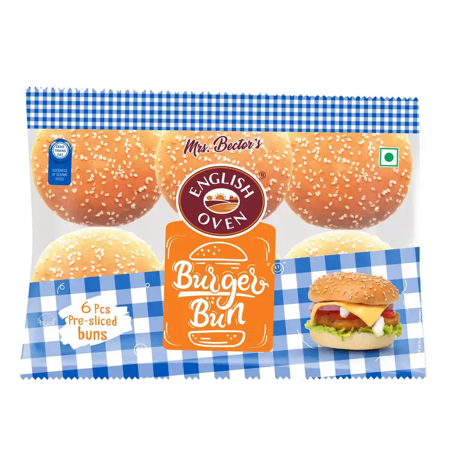 English Oven Burger Bun 6 Pieces