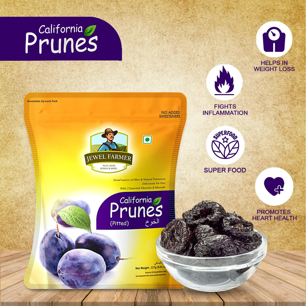 Jewel Farmer California Prunes - 227g