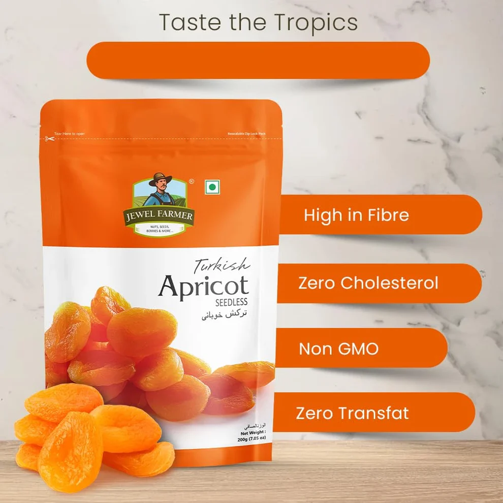 Jewel Farmer Turkish Apricot Seedless- 200g