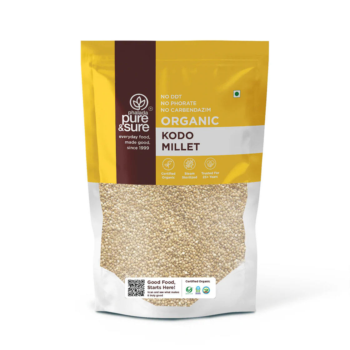 Pure & Sure Organic Kodo Millet, 500 g