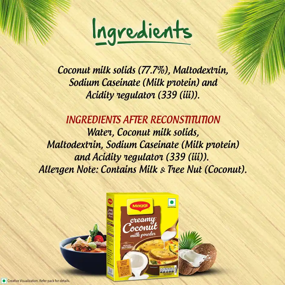 Maggi Creamy Coconut Milk Powder, 100 g