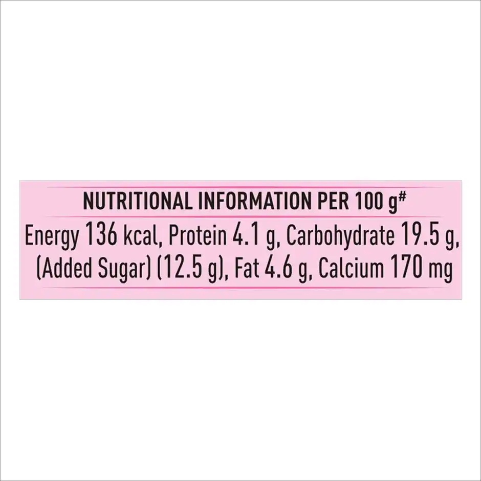 Mother Dairy Fruit Yoghurt- Raspberry, 100 g