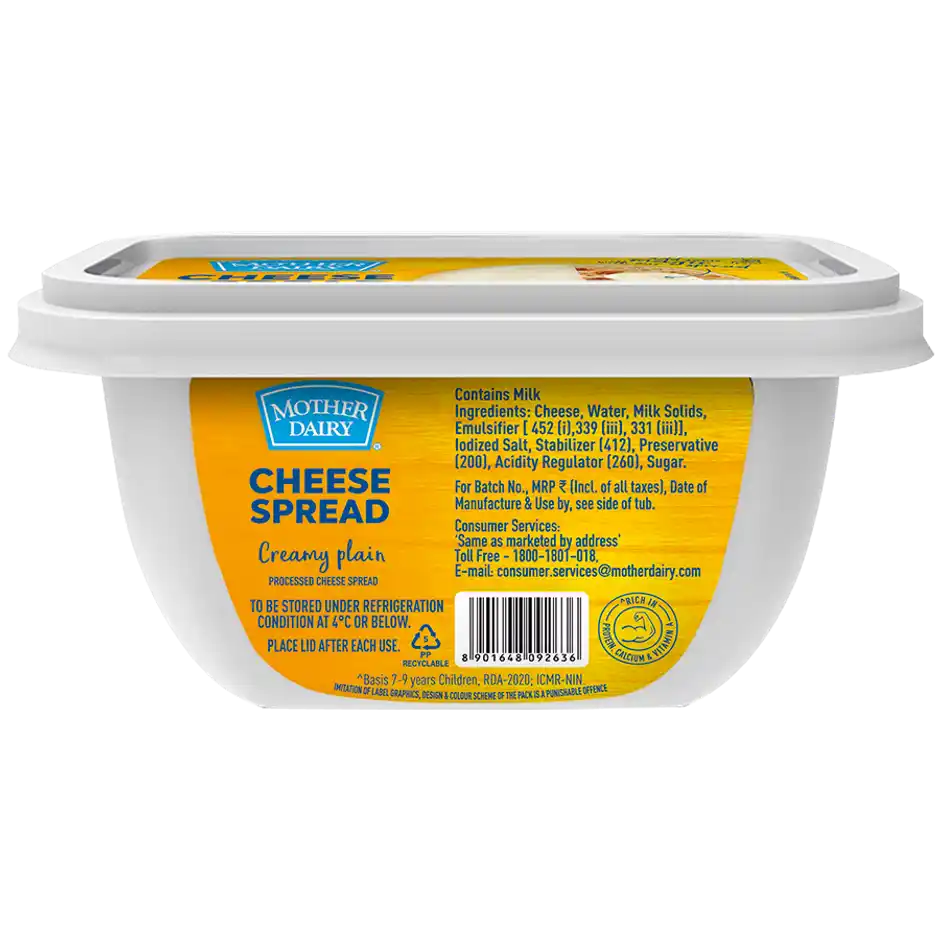 Motherdairy Cheese Spread, 200g - Image 2