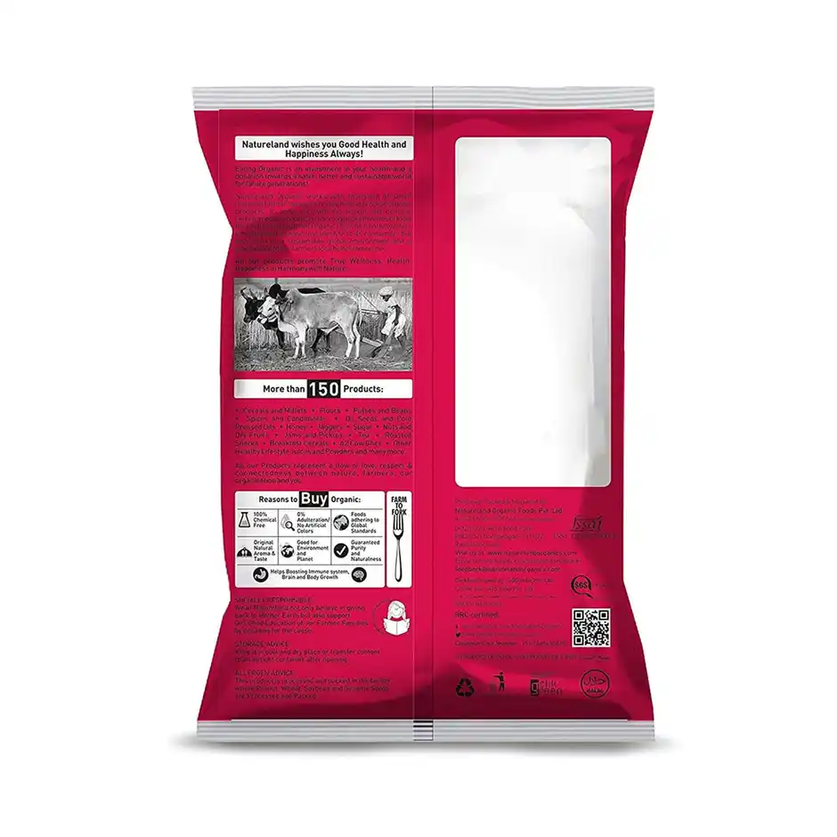 Natureland Organics Ragi Flour, 500 g