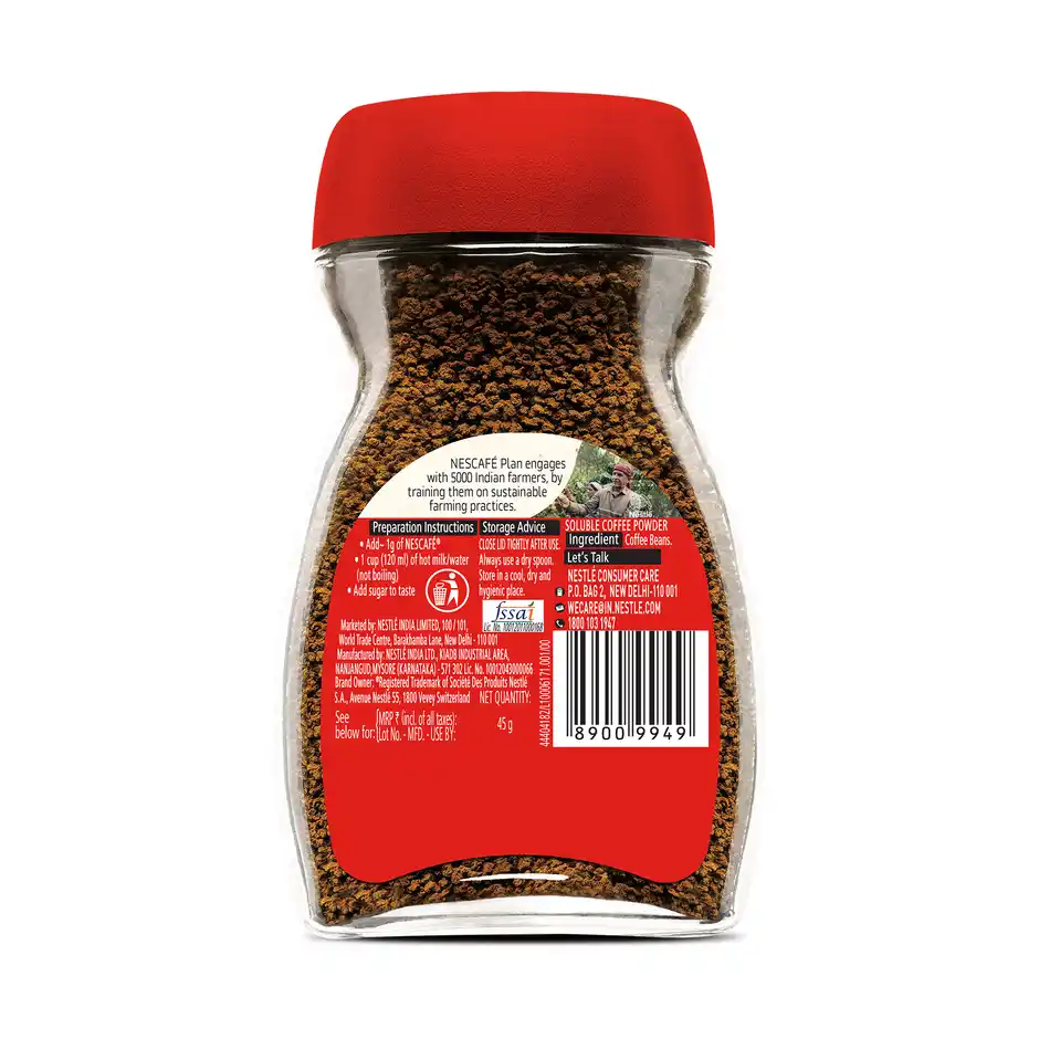 Nescafe Classic Coffee, 45 g