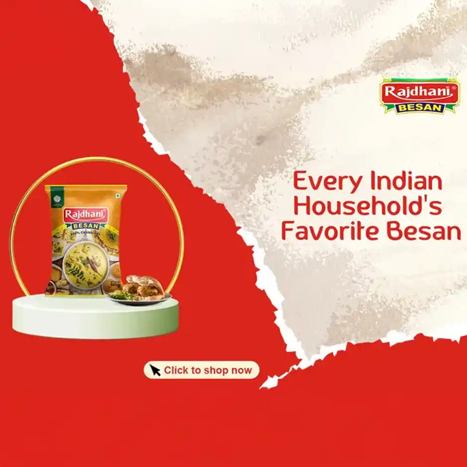 Rajdhani Chana Dal Besan, 500 g