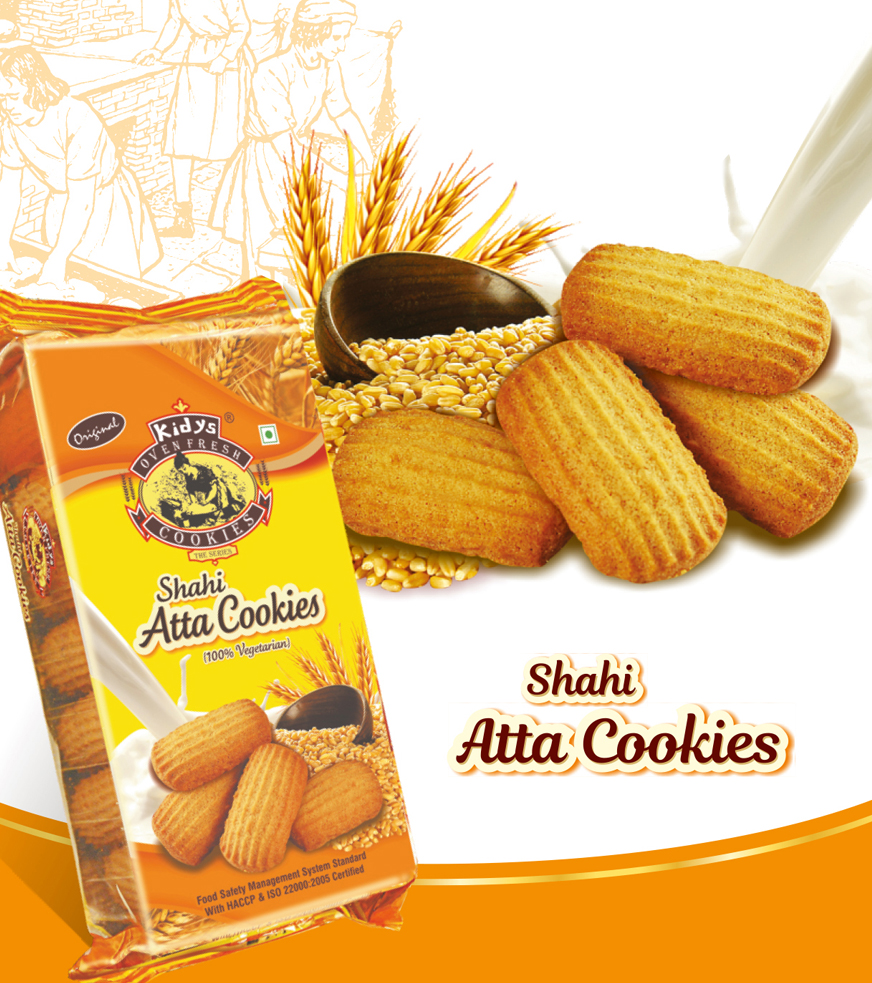 Kidys Shahi Atta Cookies 400 g