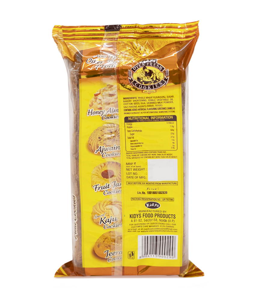 Kidys Shahi Atta Cookies 400 g