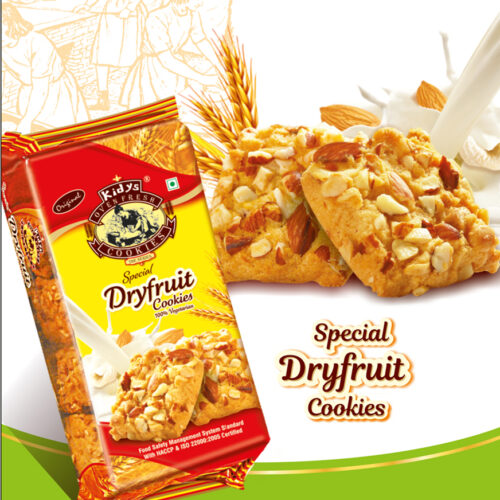 Kidys Special Dry Fruits Cookies, 400 g