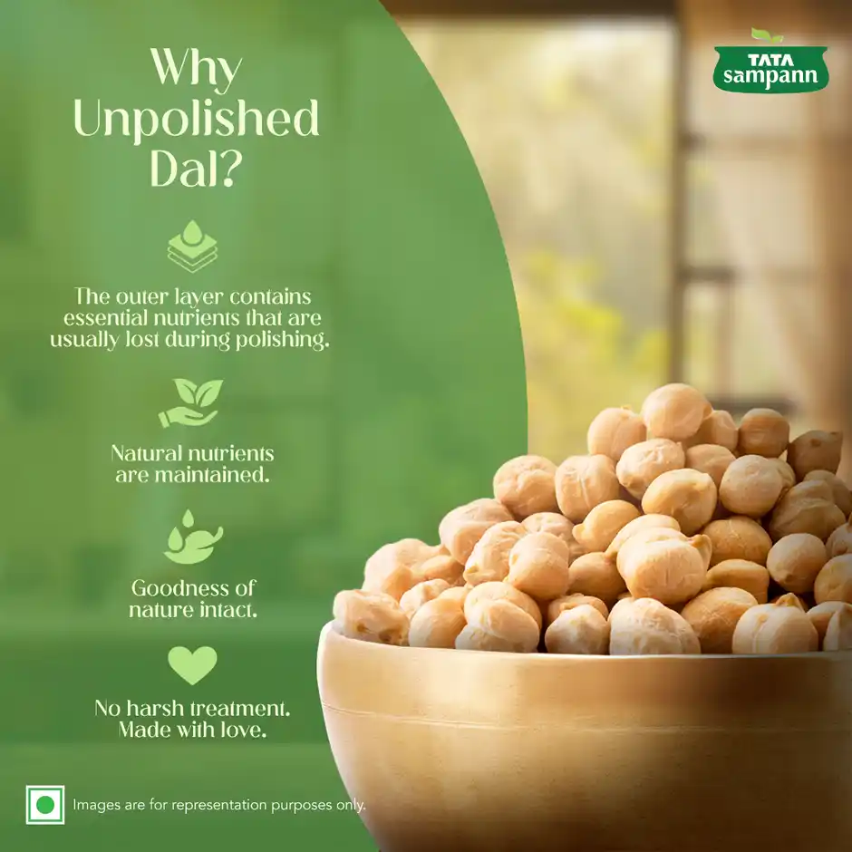Tata Sampann Unpolished Kabuli Chana, 500 g