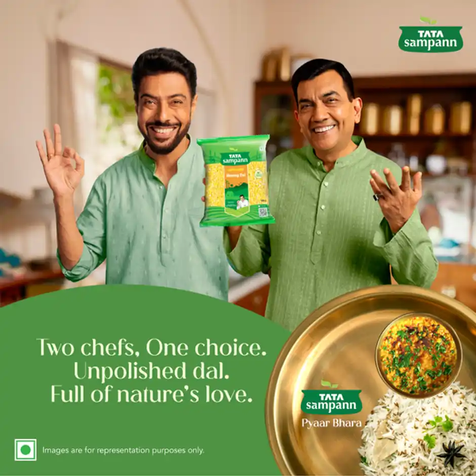 Tata Sampann Unpolished Moong Dal ,500g