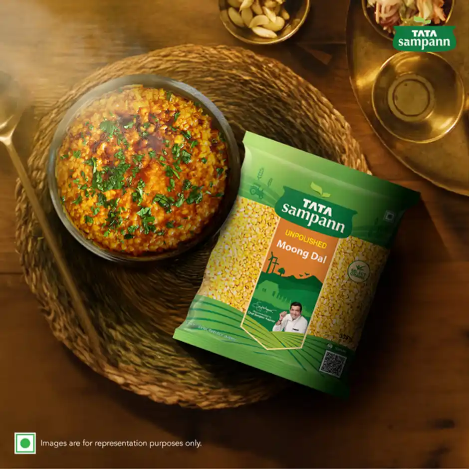 Tata Sampann Unpolished Moong Dal ,500g