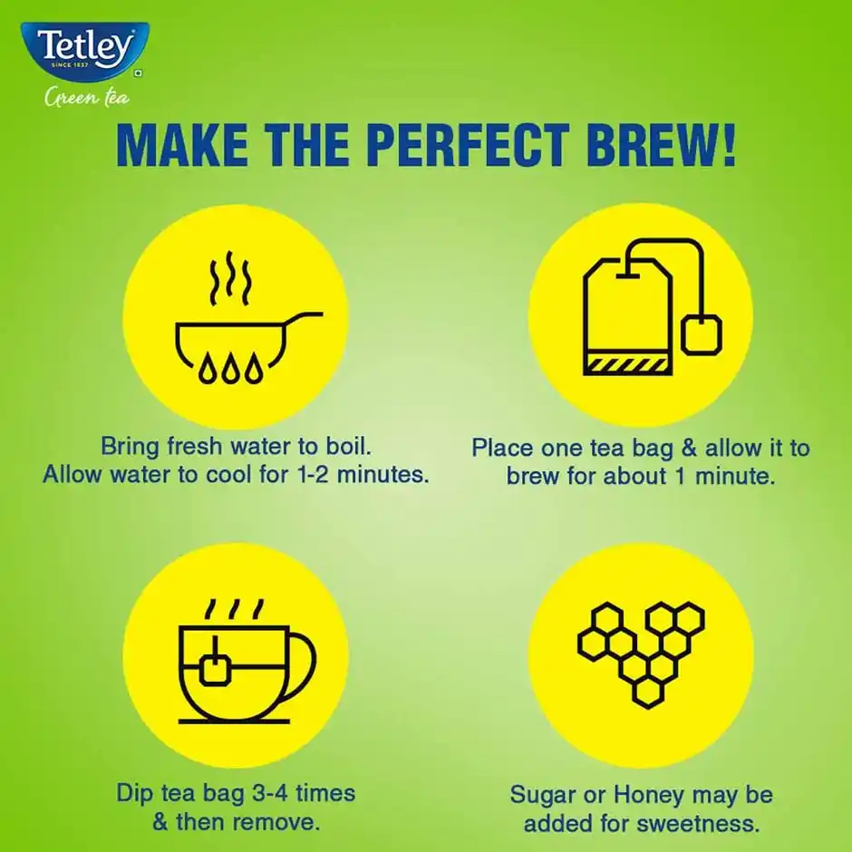 Tetley Classic Green Tea, 25 Bags
