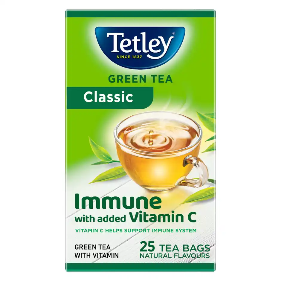 Tetley Classic Green Tea, 25 Bags