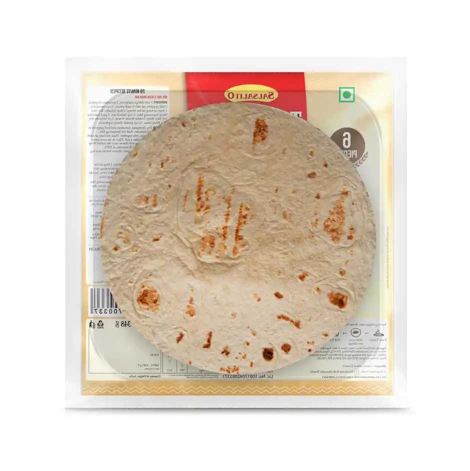 Tex Mex Salsalito Wrap Tortilla Whole Wheat