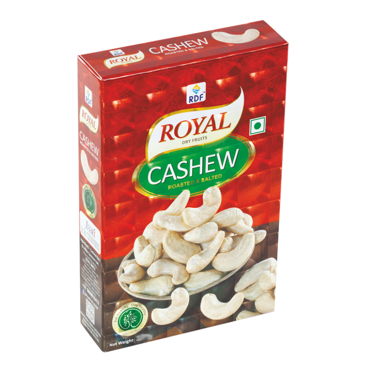 Royal Roasted & Salted Cashew, 250 g