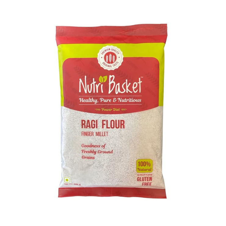 Nutri Basket Ragi Flour, 500 g