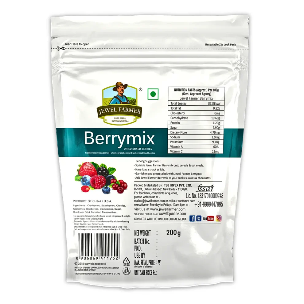 Jewel Farmer Berry Mix - 200g