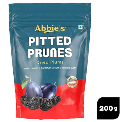 Abbie's Dried Plums Pitted Prunes 200 g