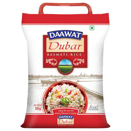 Daawat Dubar Basmati Rice 5 kg
