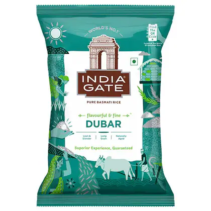 India Gate Dubar Basmati Rice 1 kg