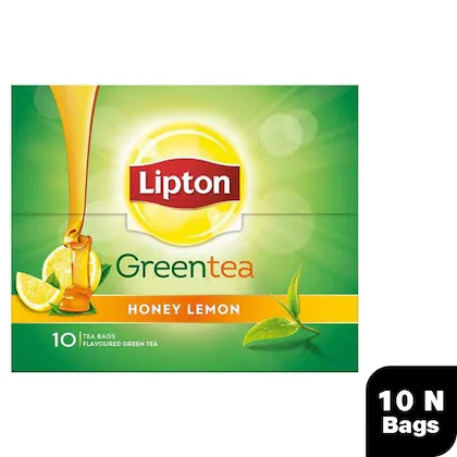 Lipton Honey Lemon Green Tea, 10 Bags